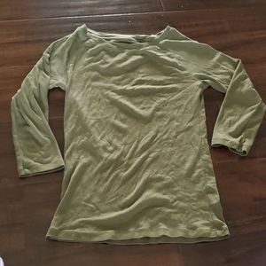 Gap 3/4 sleeve shirt
